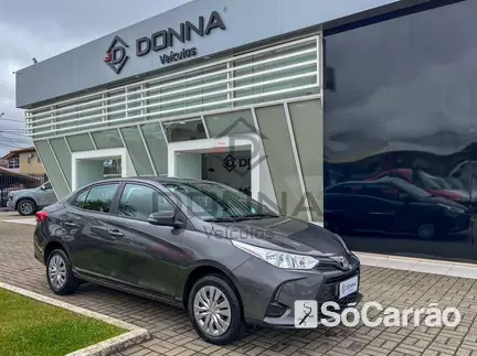 Toyota YARIS SEDAN XL 1.5 16V CVT na cor Cinza em Sao Mateus do Sul / PR - 6610056