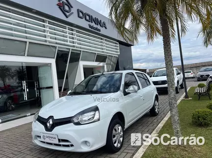 Renault CLIO EXPRESSION 1.0 16V HIFLEX na cor Branca em Sao Mateus do Sul / PR - 6897686
