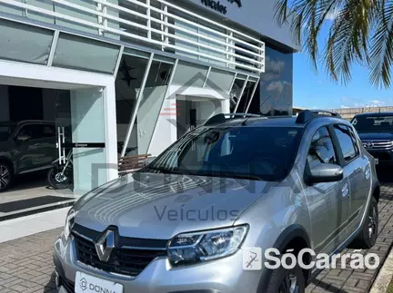 Renault SANDERO INTENSE 1.6 16V SCE CVT na cor Prata em Sao Mateus do Sul / PR - 6911083