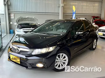 Honda CIVIC LXR 2.0 16V AT5 na cor Preta em Sao Mateus do Sul / PR - 6634362