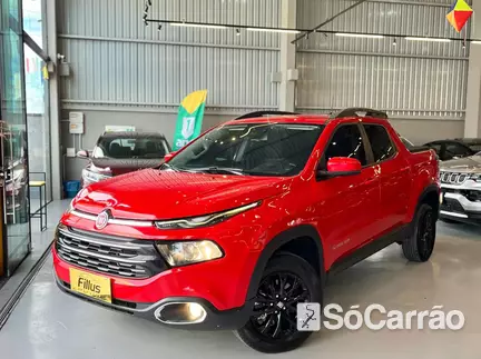 Fiat TORO FREEDOM 1.8 16V AT6 na cor Vermelha em Sao Mateus do Sul / PR - 6789289