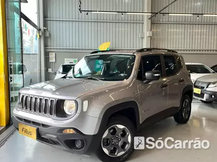 JEEP RENEGADE SPORT 1.8 16V AT6 na cor Prata em Sao Mateus do Sul / PR - 6827695