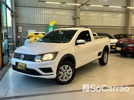 Volkswagen SAVEIRO CS TRENDLINE G6 1.6 8V na cor Branca em Sao Mateus do Sul / PR - 6843576