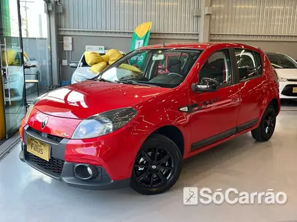 Renault SANDERO GT LINE 1.6 16V SCE na cor Vermelha em Sao Mateus do Sul / PR - 6854854