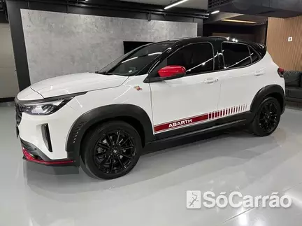 Fiat PULSE ABARTH TURBO 270 1.3 FLEX AT na cor Branca em Londrina / PR - 6753772