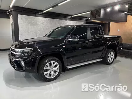 Volkswagen AMAROK CD HIGHLINE 4X4 3.0 TDI V6 AT na cor Preta em Londrina / PR - 6887977