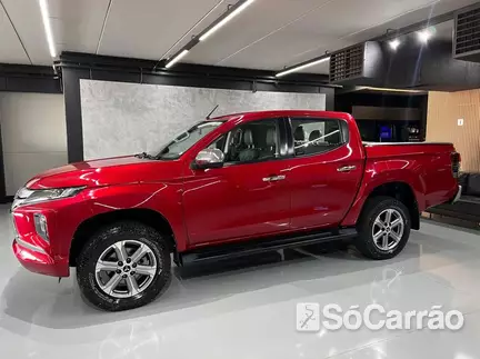 Mitsubishi TRITON HPE 4X4 2.4 BI-TB AT6 na cor Vermelha em Londrina / PR - 6977905