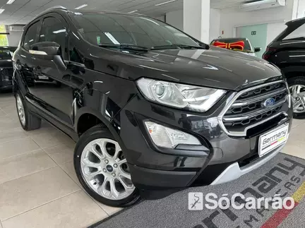 Ford NEW ECOSPORT TITANIUM 2.0 16V AT6 na cor Preta em Blumenau / SC - 6812870
