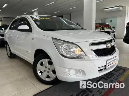 Chevrolet COBALT LT 1.8 8V AT ECONOFLEX na cor Branca em Blumenau / SC - 6835040