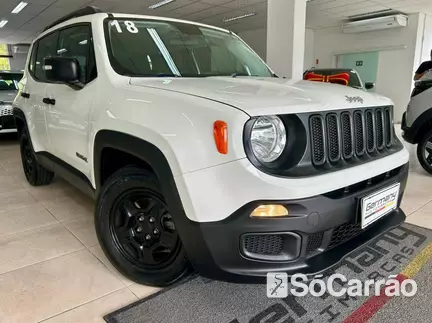 JEEP RENEGADE 1.8 16V AT6 na cor Branca em Blumenau / SC - 6887566