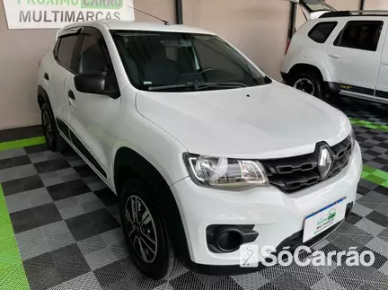 Renault KWID ZEN 1.0 12V na cor Branca em Curitiba / PR - 6892261