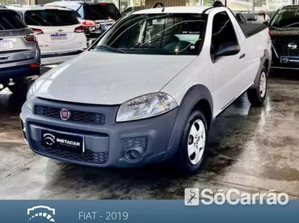 Fiat STRADA CS HARD WORKING 1.4 8V na cor Branca em Londrina / PR - 6716110