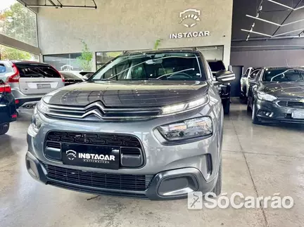 Citroen C4 CACTUS FEEL PACK 1.6 16V AT na cor Cinza em Londrina / PR - 6909306