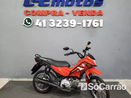 Honda POP 110I na cor Vermelha em Curitiba / PR - 6902475
