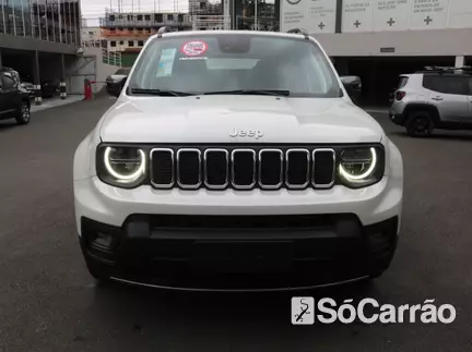 JEEP RENEGADE LONGITUDE 1.3 T270 GSE AT6 na cor Branca em Curitiba / PR - 6308082