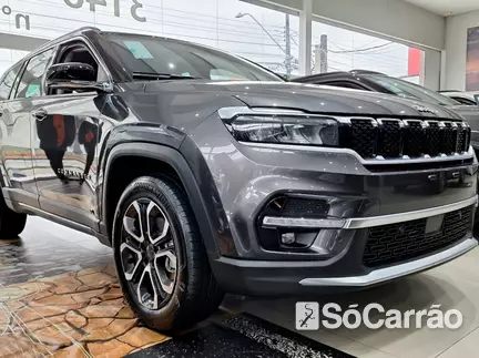 JEEP COMMANDER LIMITED 4X2 1.3 TB AT na cor Cinza em Curitiba / PR - 6315158