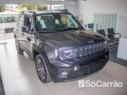JEEP RENEGADE LONGITUDE 1.3 T270 TB AT6 na cor Cinza em Curitiba / PR - 6529259