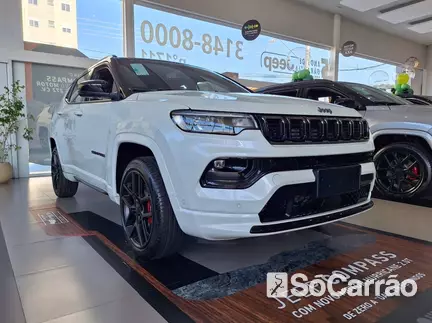 JEEP COMPASS BLACKHAWK 4X4 2.0 HURRICANE AT na cor Branca em Curitiba / PR - 6600040