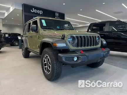 JEEP WRANGLER RUBICON 4X4 2.0 TB AT8 na cor Verde em Curitiba / PR - 6870165