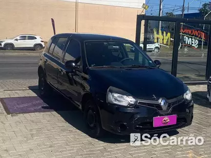 Renault CLIO (CONF) 1.0 16V HIFLEX na cor Preta em Curitiba / PR - 6784113