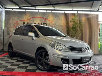 Nissan TIIDA SL 1.8 16V AT na cor Prata no Novo Hamburgo / RS - 6557949