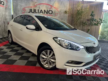KIA CERATO SX 1.6 16V AT6 na cor Branca no Novo Hamburgo / RS - 6822695