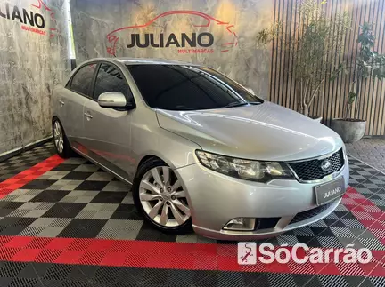 KIA CERATO EX 1.6 16V AT na cor Prata no Novo Hamburgo / RS - 6822697