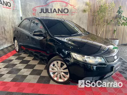 KIA CERATO EX 1.6 16V 126CV MT na cor Preta no Novo Hamburgo / RS - 6833129