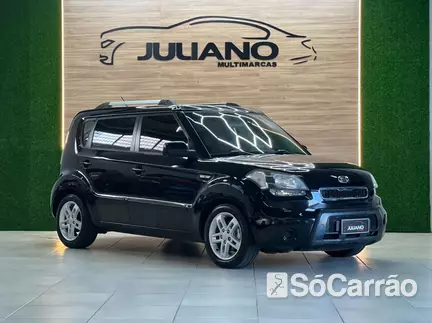 KIA SOUL 1.6 16V AT6 na cor Preta no Novo Hamburgo / RS - 7004158