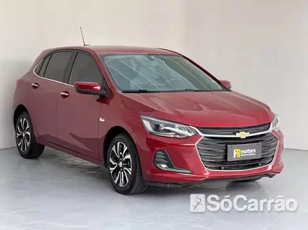 Chevrolet ONIX PREMIER 1.0 TB 12V AT6 na cor Vermelha em Curitiba / PR - 6538446