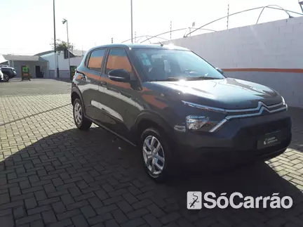 Citroen C3 C3 LIVE PACK 1.0 MT FLEX na cor Cinza em Cascavel / PR - 6915804