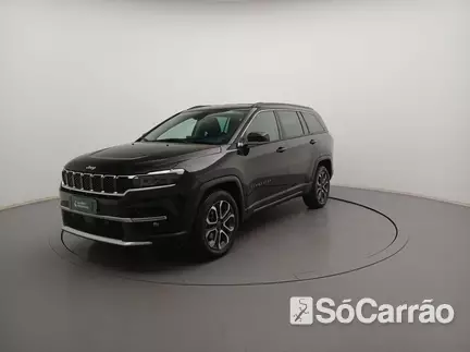 JEEP COMMANDER LIMITED T270 4X2 1.3 AT na cor Preta em Cascavel / PR - 6924993