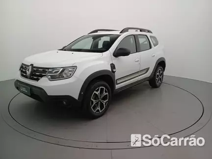 Renault DUSTER ICONIC 1.6 16V SCE CVT X-TRONIC na cor Branca em Cascavel / PR - 6925119
