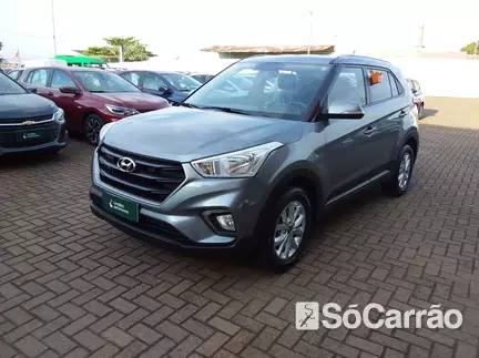 Hyundai CRETA ULTIMATE 1.6 TB DCT na cor Cinza em Cascavel / PR - 6950285