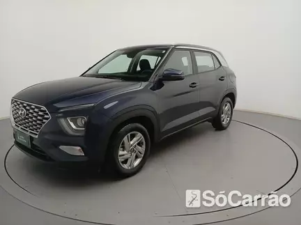 Hyundai CRETA COMFORT 1.0 12V T-GDI AT na cor Azul em Cascavel / PR - 6956271