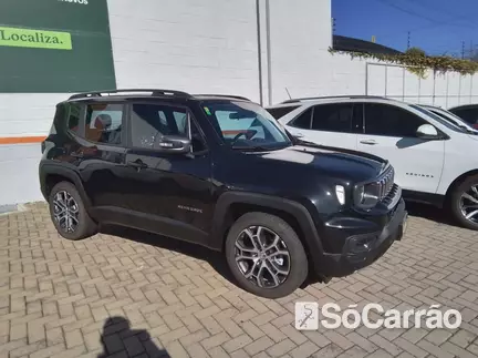 JEEP RENEGADE LONGITUDE 1.3 T270 GSE AT6 na cor Preta em Cascavel / PR - 6960423