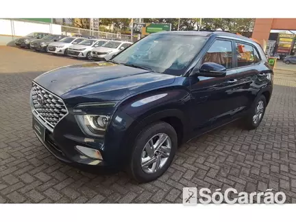 Hyundai CRETA COMFORT 1.0 12V T-GDI AT na cor Azul em Cascavel / PR - 6966152