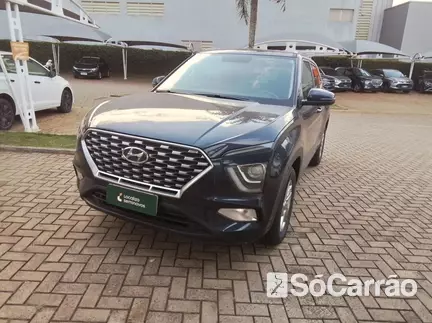 Hyundai CRETA COMFORT 1.0 12V T-GDI AT na cor Azul em Cascavel / PR - 6968159