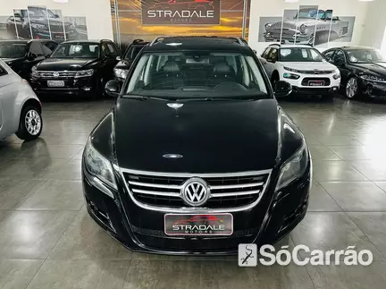 Volkswagen TIGUAN 4MOTION 2.0 TSI TIP na cor Preta em Gaspar / SC - 6589964