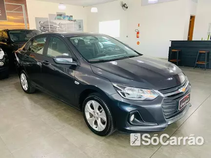 Chevrolet ONIX PLUS LTZ 1.0 TB 12V AT6 na cor Cinza em Gaspar / SC - 6606142