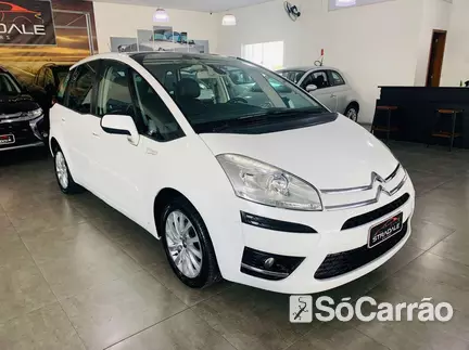 Citroen C4 PICASSO GLX 2.0 16V AT na cor Branca em Gaspar / SC - 6859563