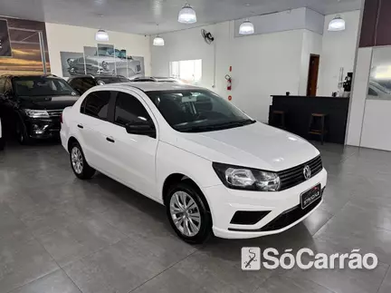 Volkswagen VOYAGE 1.6 MSI 16V AT6 na cor Branca em Gaspar / SC - 6892543