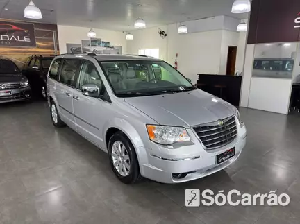 Chrysler TOWN&COUNTRY LIMITED 4X4 3.8 V6 na cor Prata em Gaspar / SC - 6948470