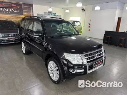 Mitsubishi PAJERO FULL HPE 4WD 3.2 TB-IC AT na cor Preta em Gaspar / SC - 6962735