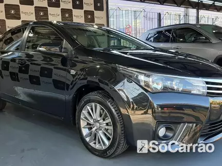 Toyota COROLLA XEI 2.0 VVT-IE 16V CVT na cor Preta no Gravataí / RS - 6765853
