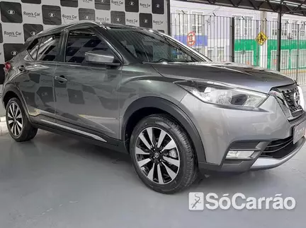 Nissan KICKS SV 1.6 16V CVT na cor Cinza no Gravataí / RS - 6959614