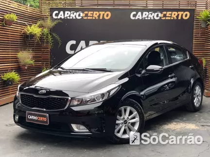 KIA CERATO SX 1.6 16V 126CV AT6 na cor Preta no Novo Hamburgo / RS - 6748470