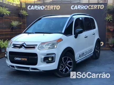 Citroen AIRCROSS GLX 1.6 16V na cor Branca no Novo Hamburgo / RS - 6986932