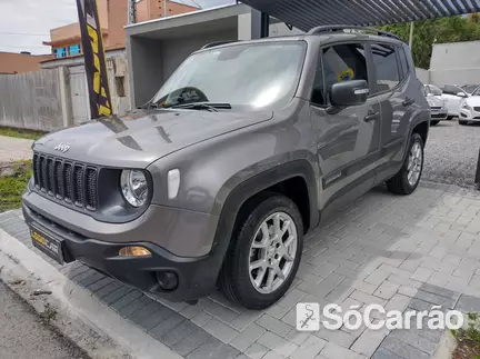 JEEP RENEGADE (AUDIO BOOSTER) 1.8 16V AT6 na cor Cinza em Curitiba / PR - 6804555