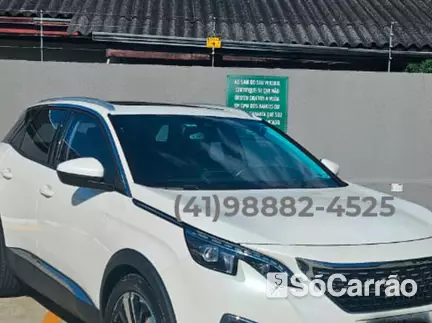 Peugeot 3008 SUV GRIFFE PACK 1.6 THP 16V AT6 na cor Branca em Curitiba / PR - 6564386